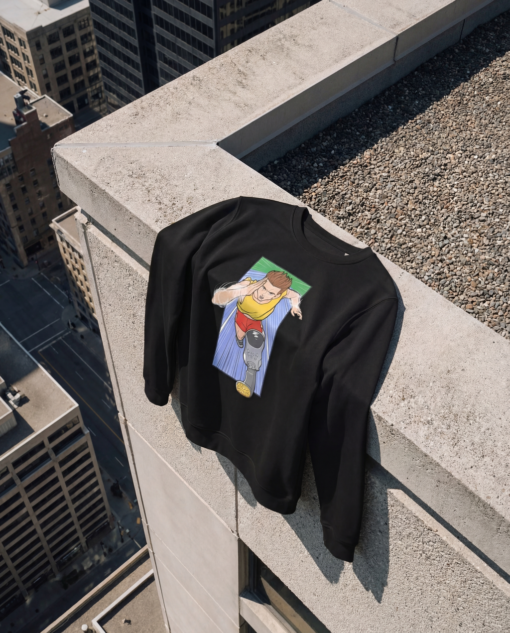 Sudadera Orgánica Values · Runner