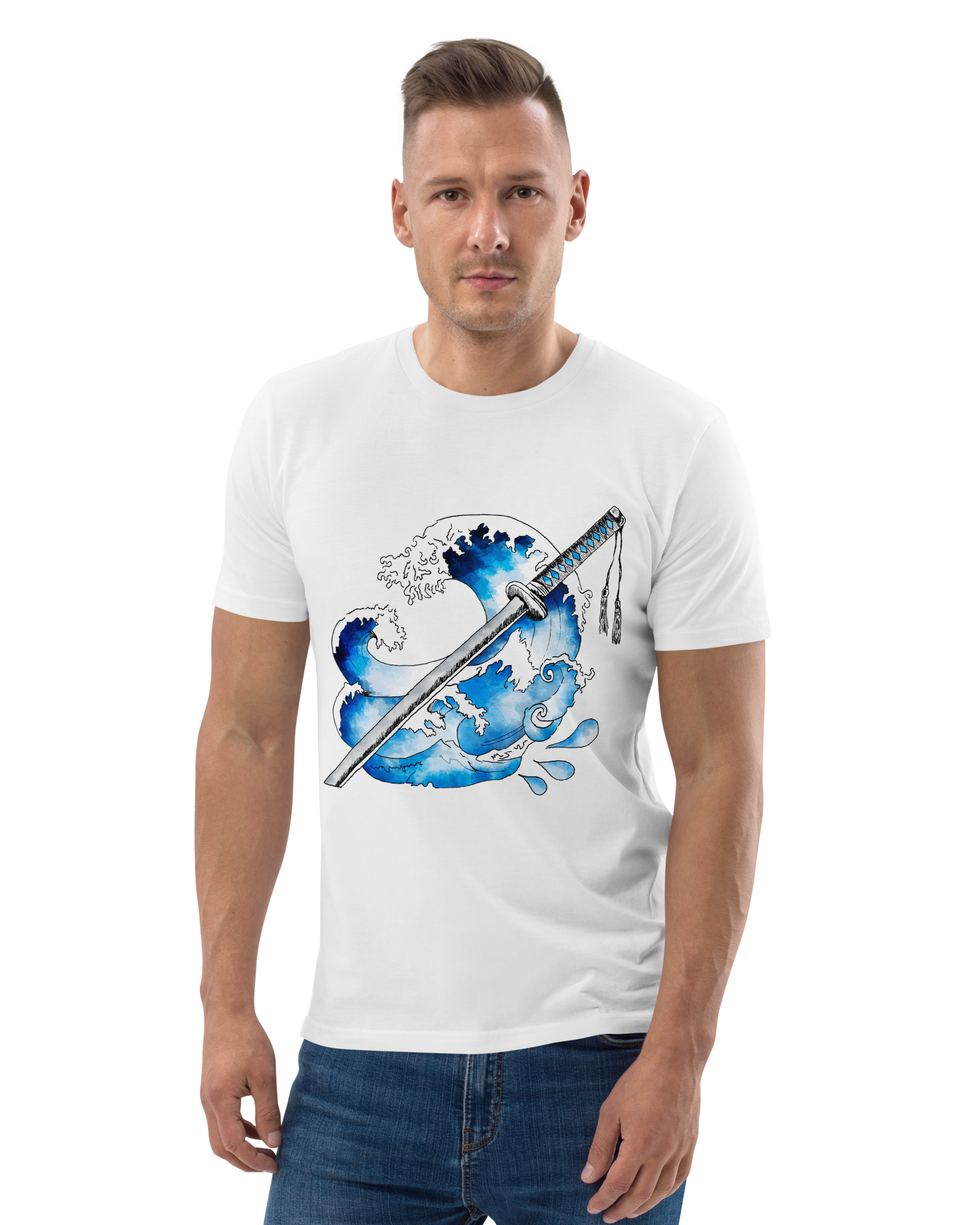 Camiseta Orgánica Steel Style · Water