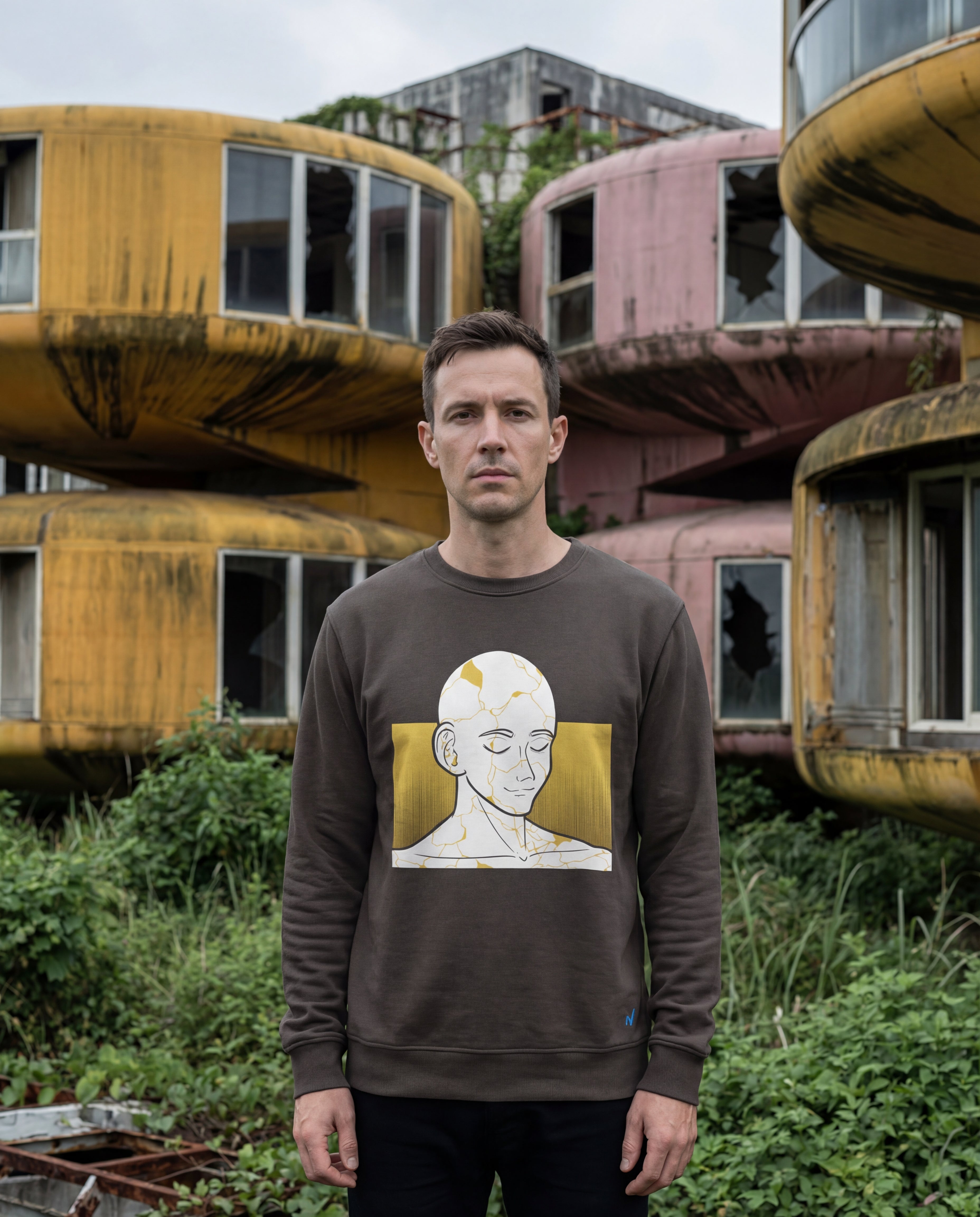 Sudadera Orgánica Values · Thought