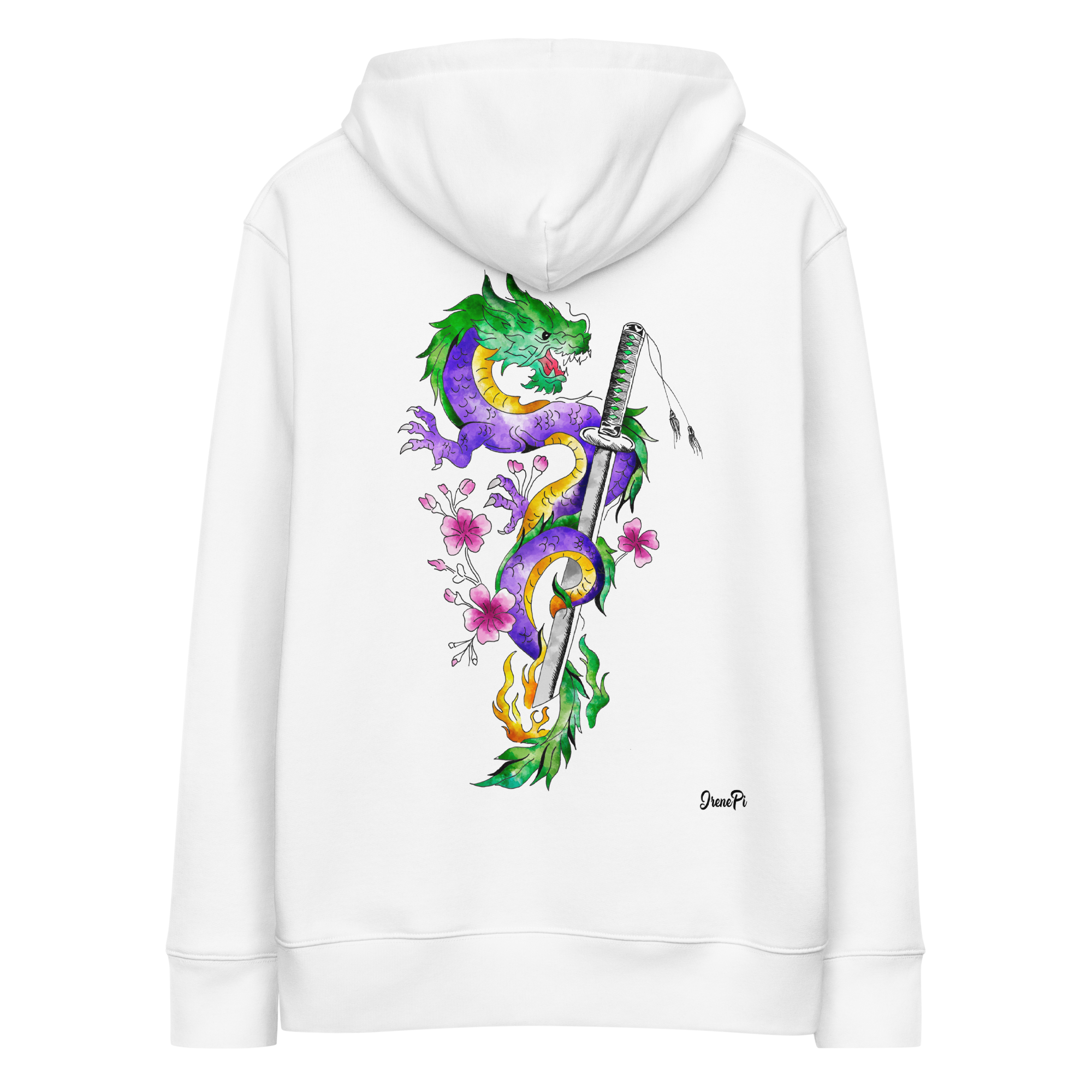 Sudadera Hoodie Eco Steel Style · Dragon